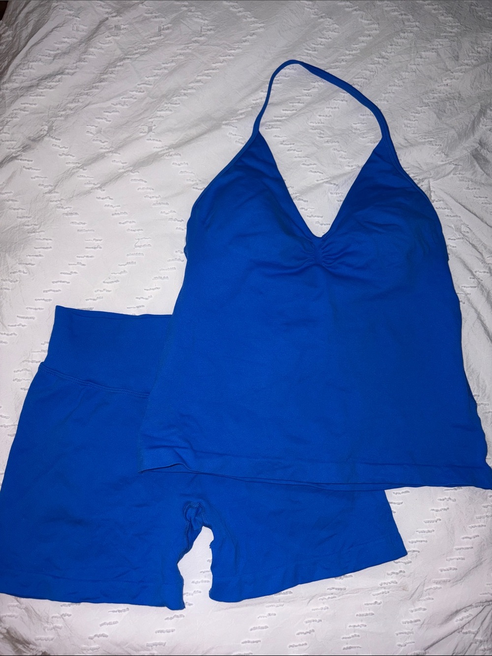 Blue Workout Set - Picture 3 of 4